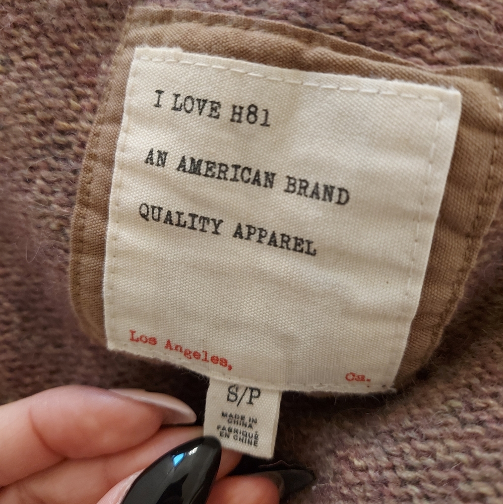 H81 Elbow patch sweater - Picture 5 of 5